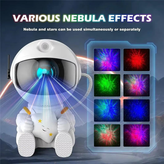 Galaxy Star Astronaut Projector LED Night Light Starry Sky Projector at $22.97 only from Truemartin