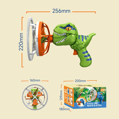 Bubble Gun Bubble Machine Dinosaur Bubble Machine at $19.97 from Truemartin