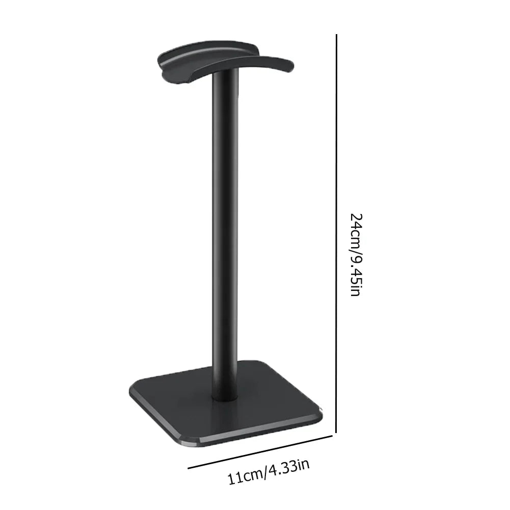 Aluminium Alloy Headphone Stand Holder Space Saving Gaming Headset Stand at $14.97 only from Truemartin