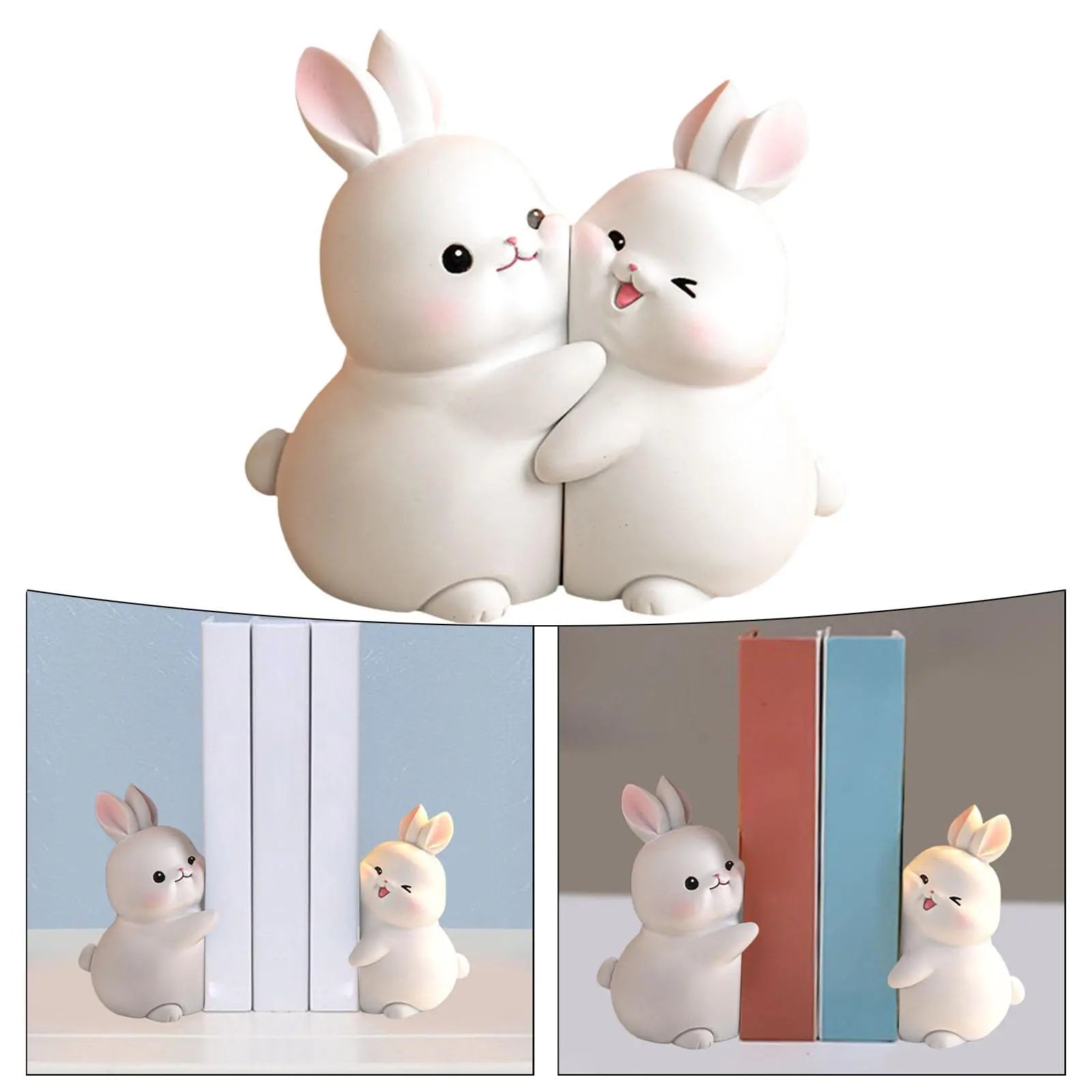 Rabbit Bookend Book Organizer Support at $32.97 only from Truemartin