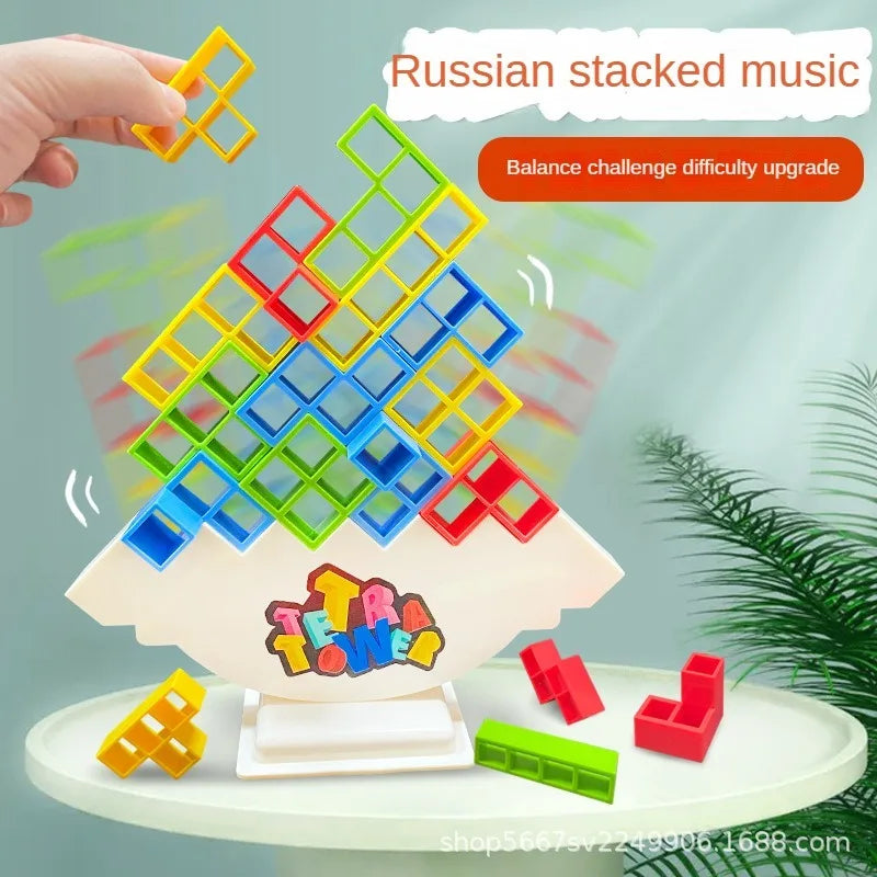 Balance Stacking Board Games Kids Adults Tower Block Toys at $21.47 only from Truemartin