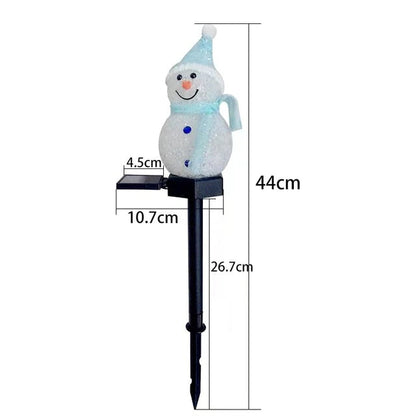 Snowman Christmas Decoration Waterproof Solar Led Light at $19.98 from Truemartin