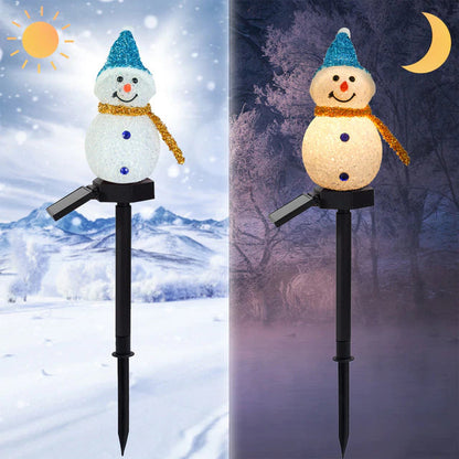 Snowman Christmas Decoration Waterproof Solar Led Light at $19.98 from Truemartin