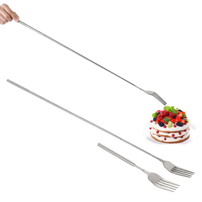 Telescopic Extendable Dinner Fruit Dessert Long Handle Fork at $11.95 from Truemartin