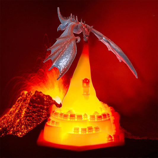 Volcano Dragon Lamps Christmas Decorations 3D at $38.45 from Truemartin