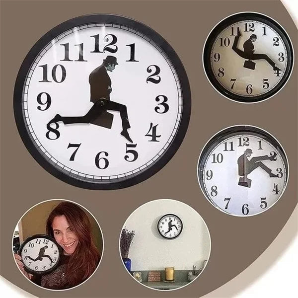 Silly Walk Wall Clock at $24.97 from Truemartin