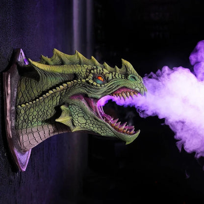 Dragon Legends Prop 3d Wall Mounted Dinosaur Smoke Light Wall at $49.97 from Truemartin