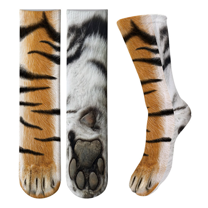 Realistic Comfy Animal Paws Socks at $14.97 from Truemartin