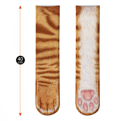 Realistic Comfy Animal Paws Socks at $14.97 from Truemartin