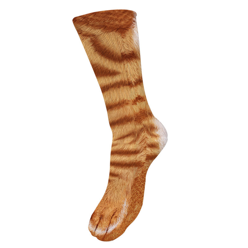 Realistic Comfy Animal Paws Socks at $14.97 from Truemartin