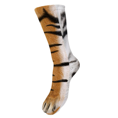 Realistic Comfy Animal Paws Socks at $14.97 from Truemartin