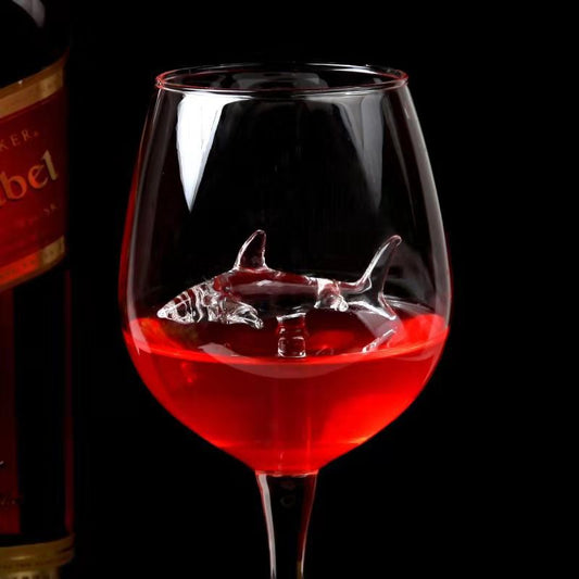 Shark Red Wine Glass at $14.97 from Truemartin