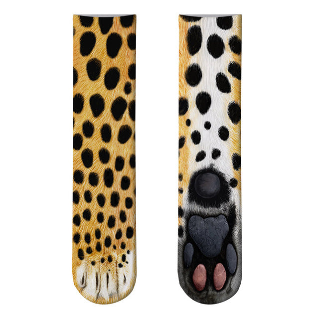 Realistic Comfy Animal Paws Socks at $14.97 from Truemartin