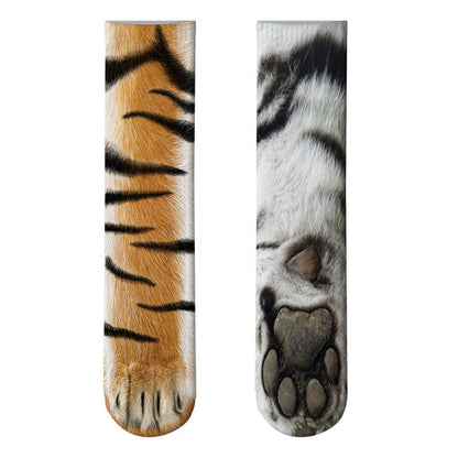 Realistic Comfy Animal Paws Socks at $14.97 from Truemartin