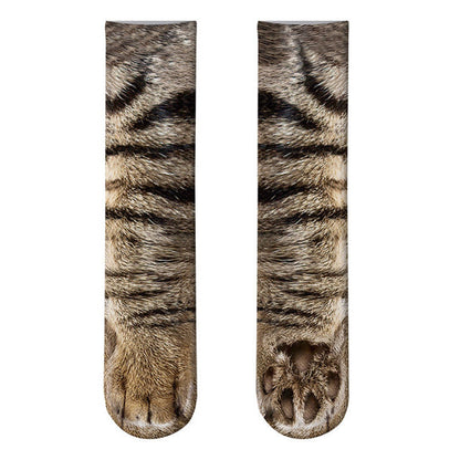 Realistic Comfy Animal Paws Socks at $14.97 from Truemartin