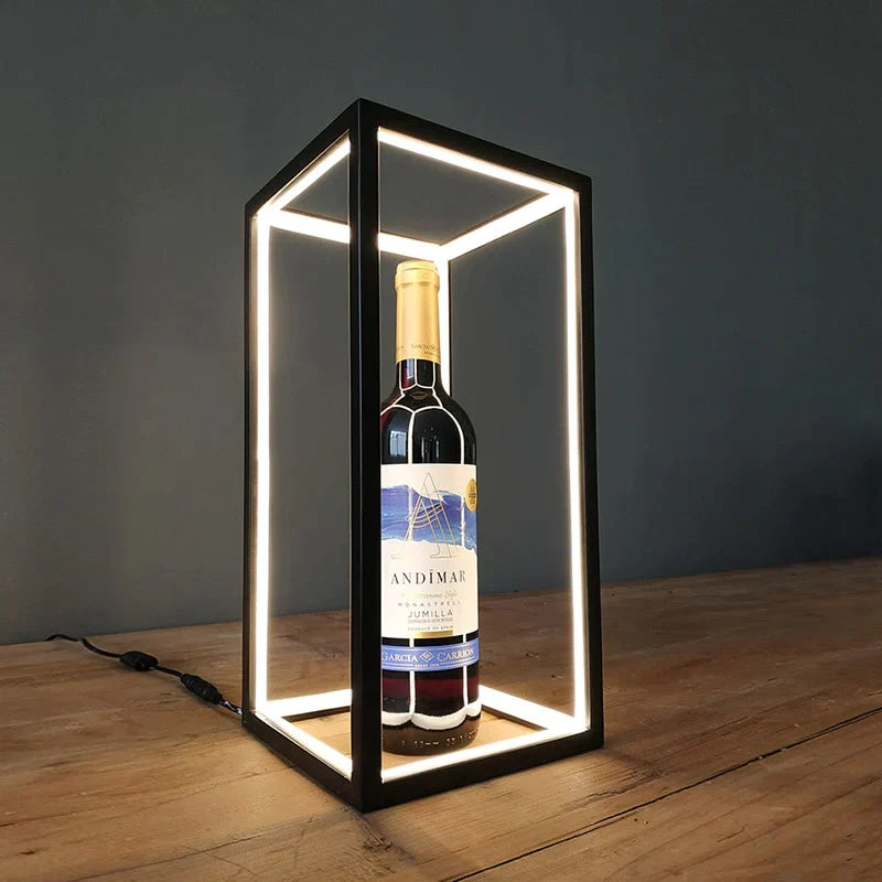 Modern Bar Table Lamp Led Line Lamp Cuboid Rectangle LED Lights