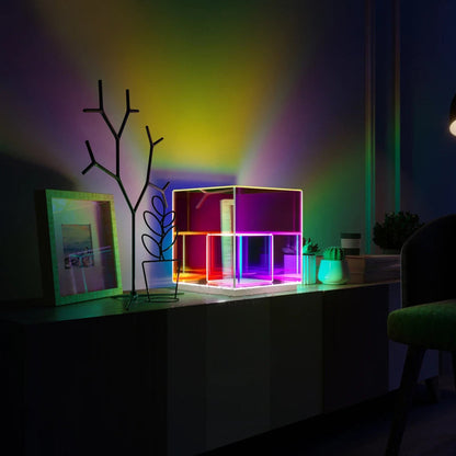 RGB Cube Table Lamp at $58.97 from Truemartin