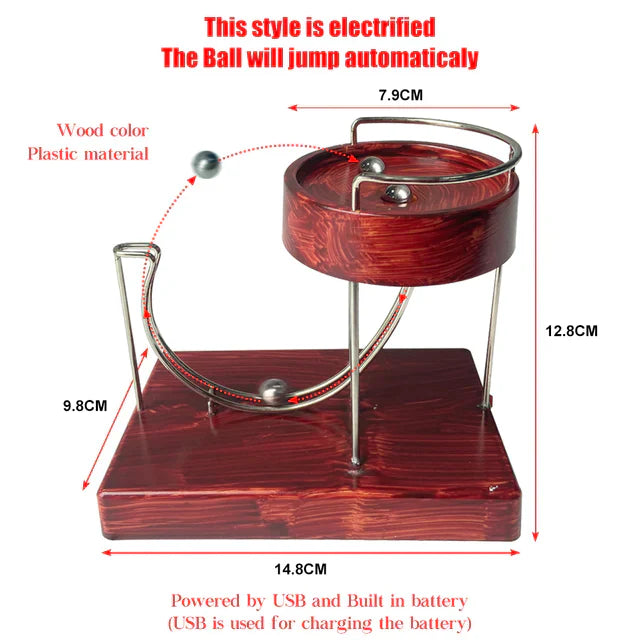 Kinetic Art Perpetual Marble Machine at $44.47 from Truemartin