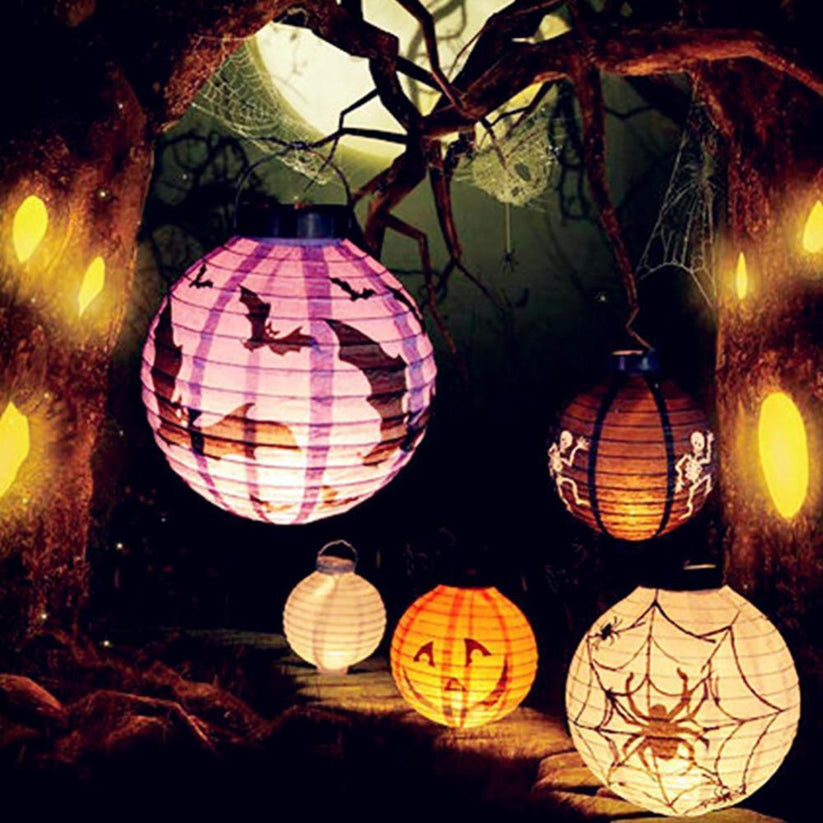 Pumpkin Light Hanging Lantern Halloween Lamp at $8.97 from Truemartin